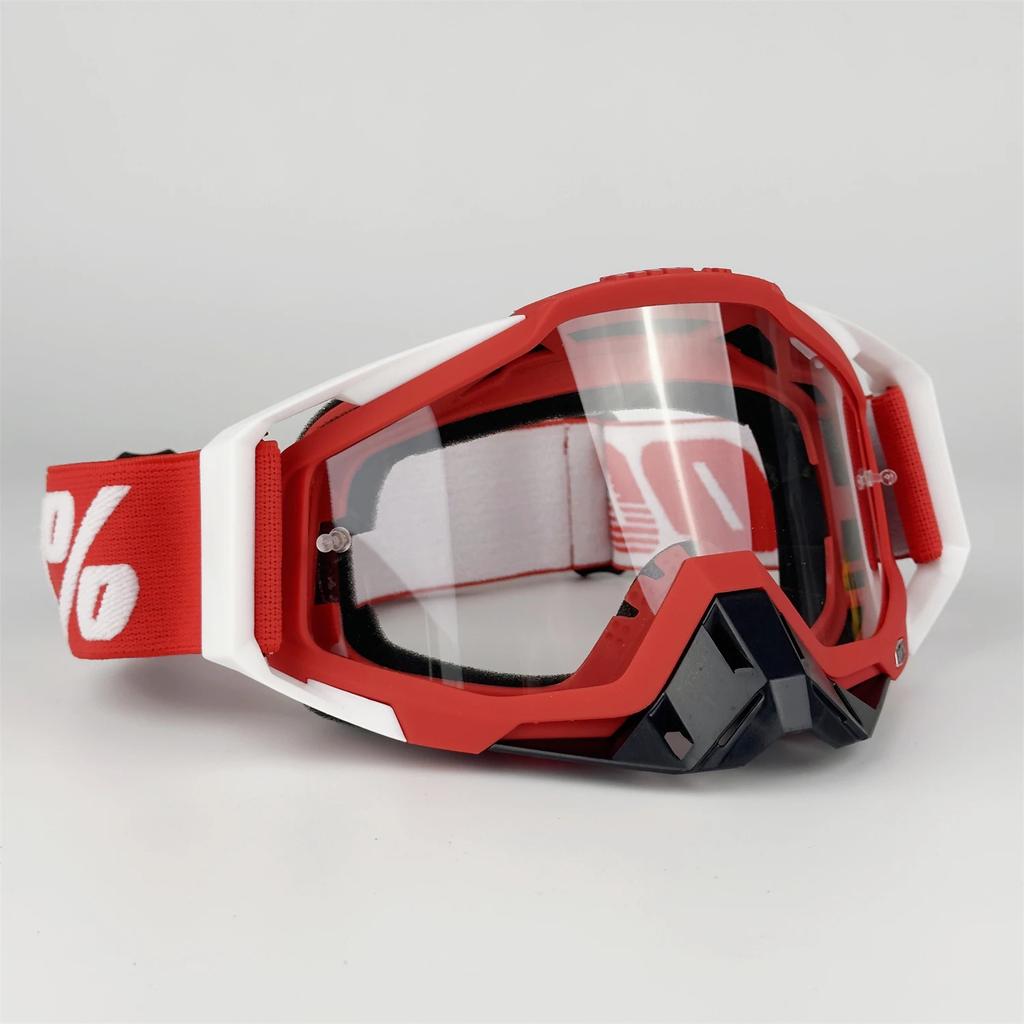 100% Off-Road Goggles Motorcycle Off-Road Goggles Windproof Sand Anti-UV Glasses Outdoor Helmet Accessories