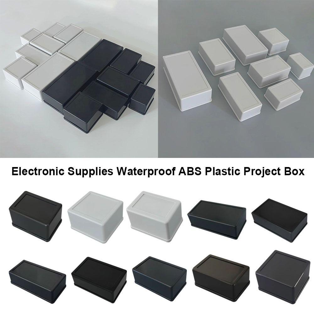 Waterproof Project Enclosure Boxes ABS Plastic Housing Instrument Case  Electronic Supplies