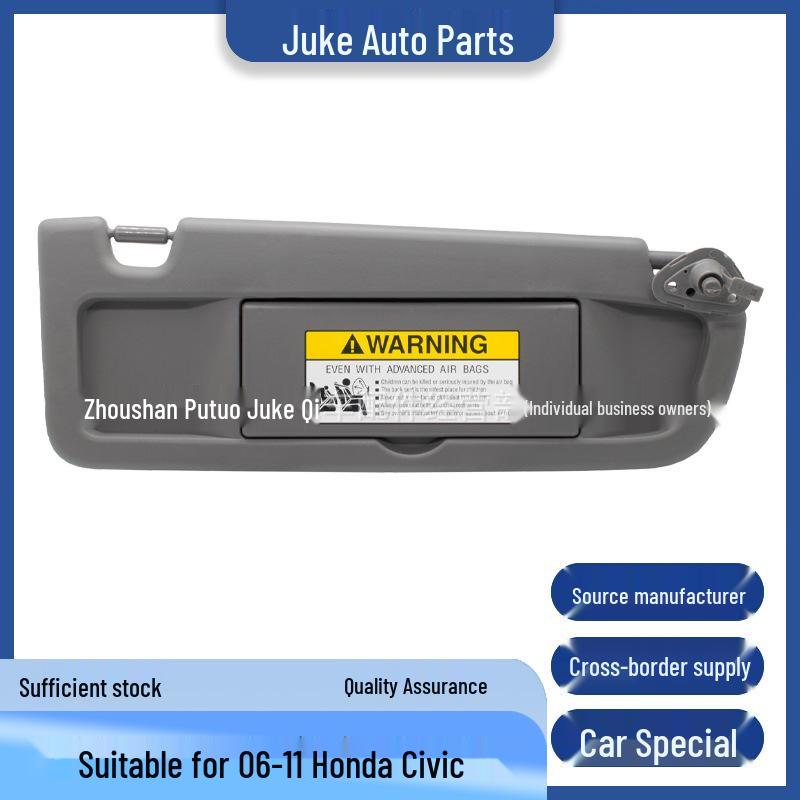 2006-2011 Honda Civic Dark Gray Right Sun Visor 83280-SNA-A01ZA