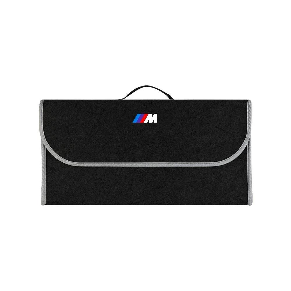 2025 E46 For BMW Car Trunk Storage Bag Leather Camping Box Collapsible Auto Organizer For BMW E36 E46 E53 E90 E60 E61 E93 E87 X3