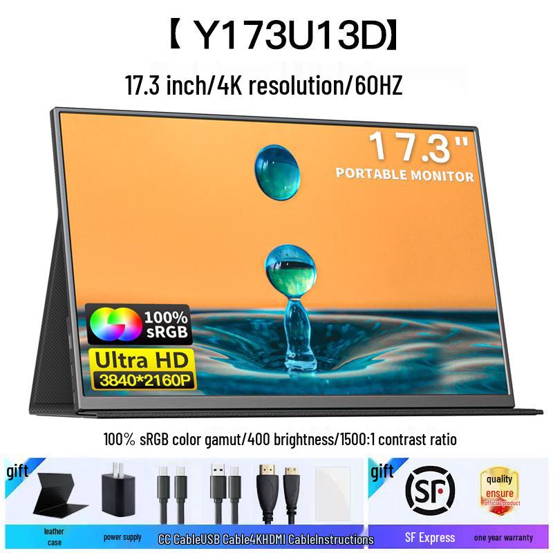 15.6" 4K Touch OLED 144Hz Portable Display for Switch