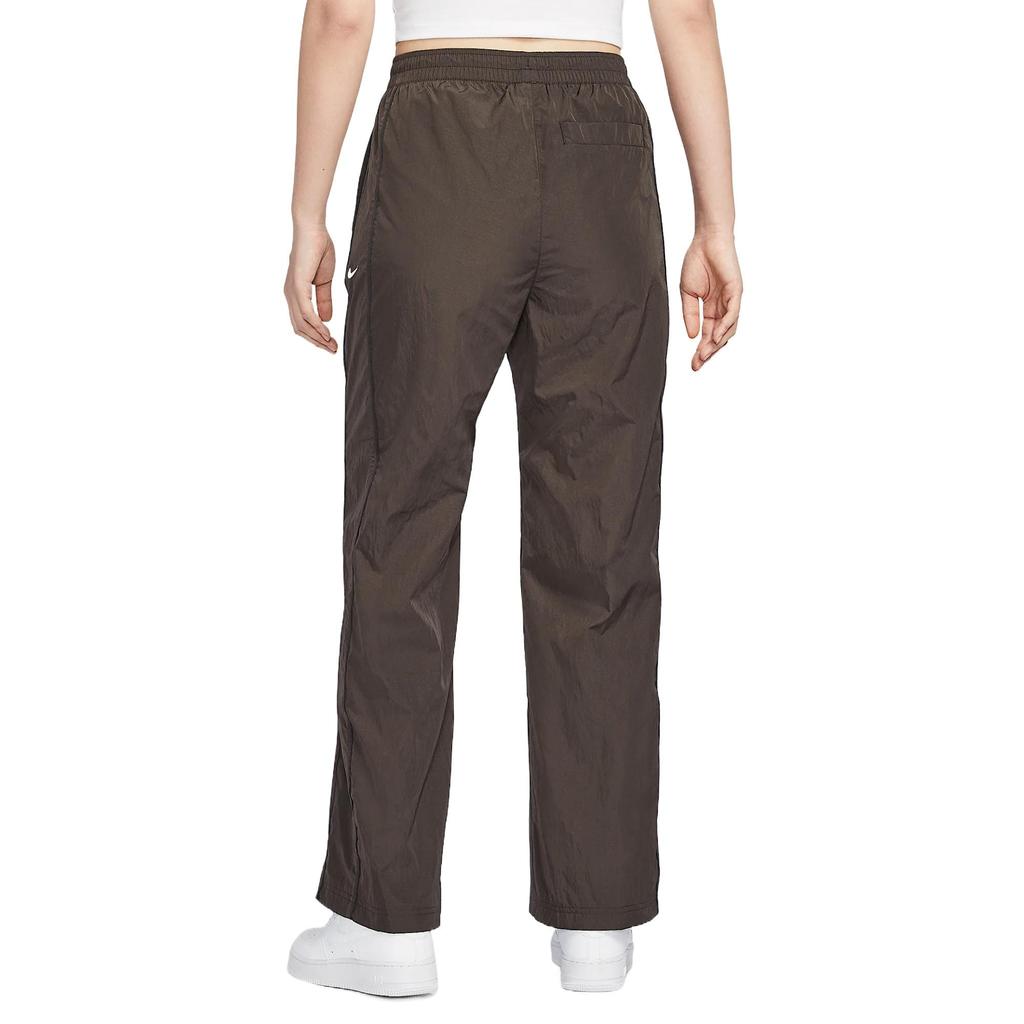 Nike Windrunner Casual Pants Women's Satin Brown/Black/White FV7656-220