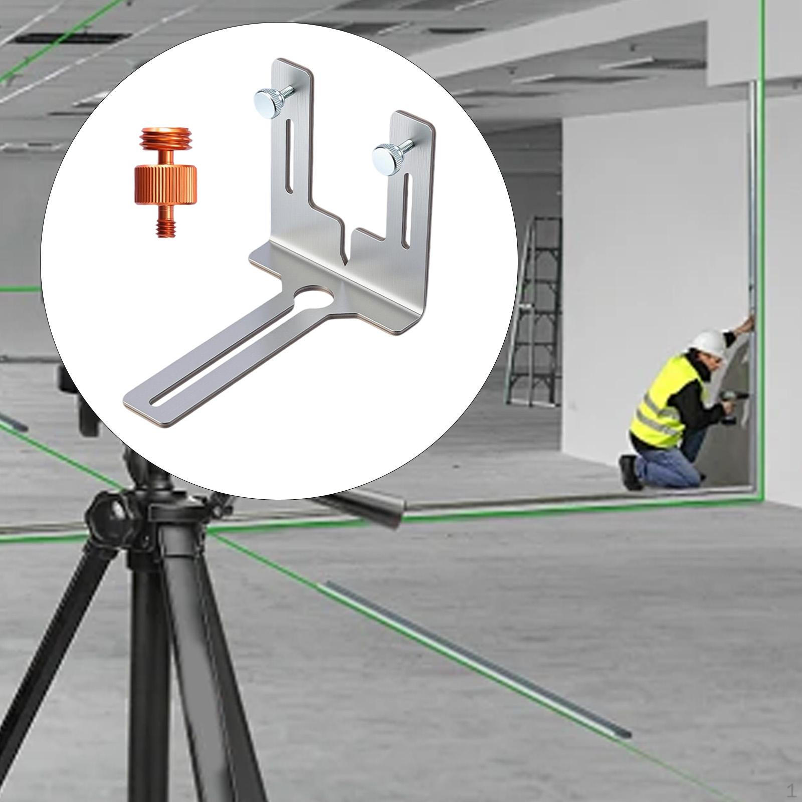 

Wall Mounted Levels Bracket Professional High Performance Easy to Stainless Steel for Decoration