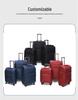 Large-Capacity Oxford Cloth Luggage Set with Shock-Absorbing Lock, 3-Piece Trolley Case for Men & Women