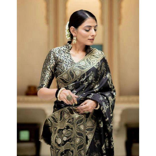 Latest New Collation Disigner Saree for Women, ,Blouse (Need To Be Stitched As Per Size And Fit)