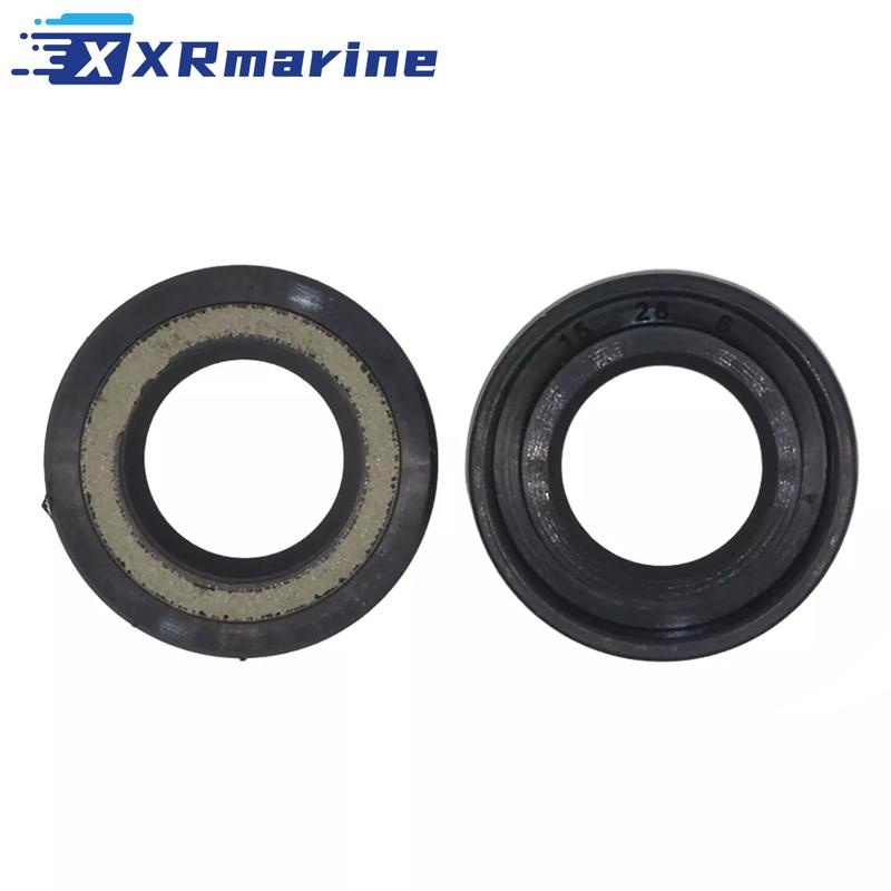 

Сальник редуктора 93101-15074 для лодочного мотора Yamaha F6A/M F8C/M/F F9.9F/J чёрный