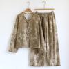 Autumn Pajamas Gauze Cotton Sleepwear For Sleeping Pj Sets For Woman Long Sleeve Pyjamas Pijama Trouser Sets Home Wear