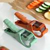 Multifunctional Kitchen Fruit Vegetable Slicer Stainless Steel Rustproof For Cucumber Potato Carrot BBQ Catering Home Use