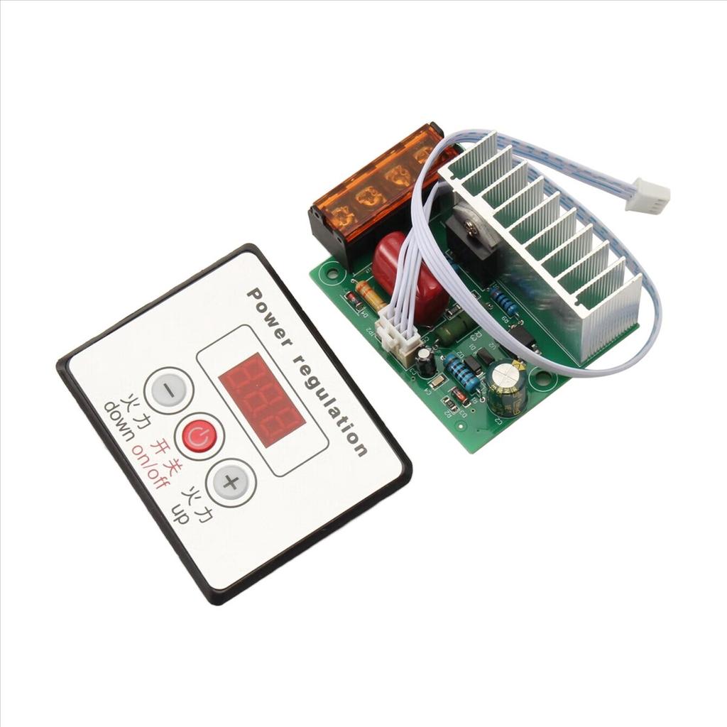 A78U 4000W AC SCR Voltage Regulator Dimmer Electric Motor Speed Temperature Controller for Water Heater Motors with Switch