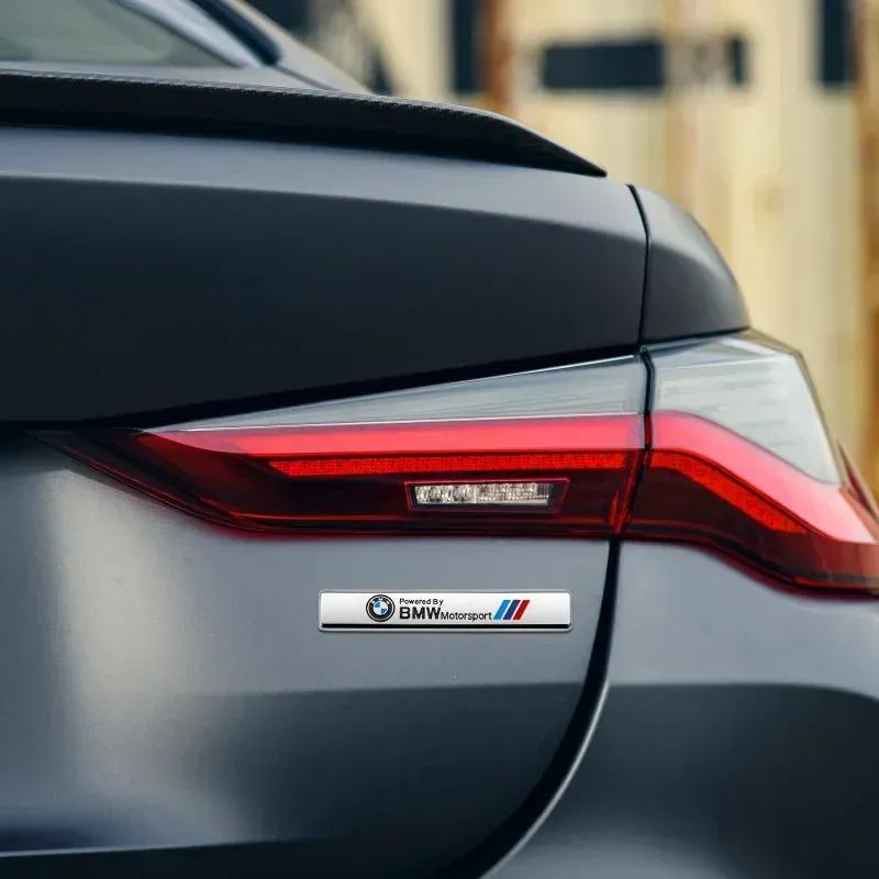 Car 3D Rear Trunk Emblem Badge Car Stickers For BMW M X1 X3 X5 X6 X7 E84 F48 F25 G01 F15 G05 E71 E46 E90 G20 G30 M1 M2 M3