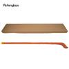 Orange Wave Wooden Single Joint Fashion Walking Stick Decorative Cospaly Cane Halloween Mace Crutch  Wand Crosier 92cm