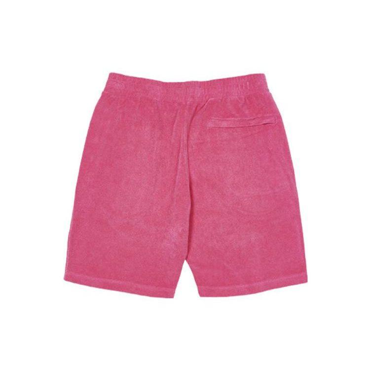 Palace Fw22 Cotton Towelling Shorts Unisex Shorts Pink P23ST030