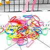 100Pcs Pet Rubber Bands Mixed Color High Elasticity Rubber Stretchable Pet Hair Bows for Cat