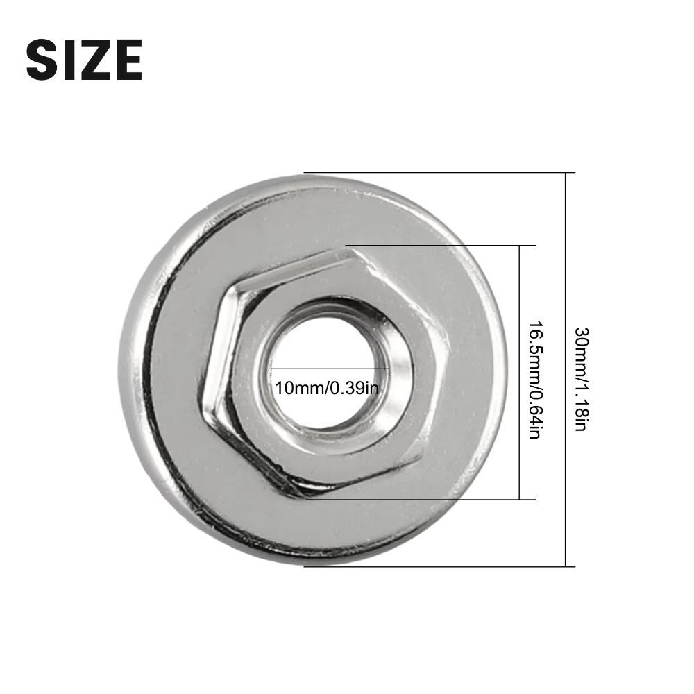 Mill Accessories Screws Angle Grinder Nut Hexagon Platen Grinder Accessories for 100Type Angle