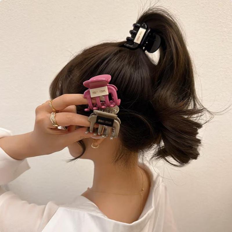 4pcs Temperament High ponytail hair clip Claw Clips For Women Hair Accessories Gril Hairpins