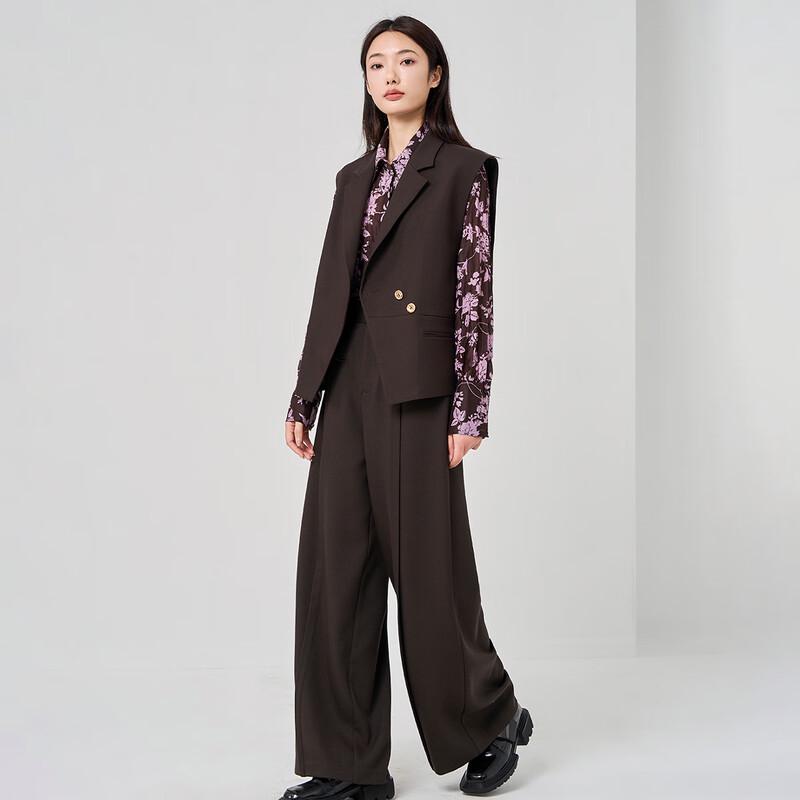 

Iveni Women s Elegant Lapel Sleeveless Vest L