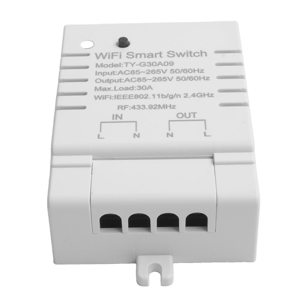 WiFi Enabled Smart Timer Switch For For Home Use Features Voice Activation and Scheduling Options For For Convenience
