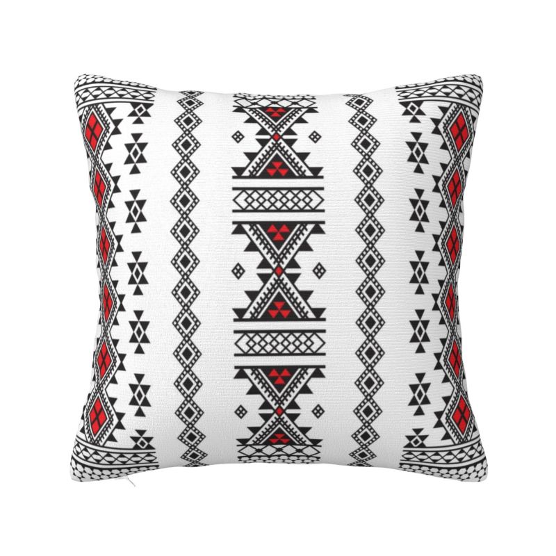 Kabyle Pottery Berber Motifs Nordic Throw Pillow Cover Decoracion Salon Case Boho Imazighen Amazigh Cushions for Sofa