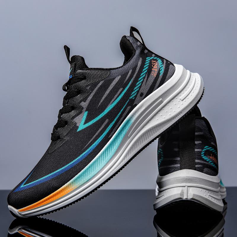 

Весенне-летняя новая мужская обувь спортивная обувь модный тренд мягкая подошва кроссовки для мужской обуви производители прямые продажи 39 чёрный