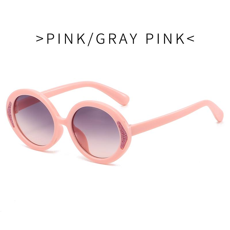 New Style Kids Sunglasses Fashion Style Round Sun Glasses Retro Style Trend Cute Boys Girls Eyeglasses Classic Sweet Children Sunglasses UV400