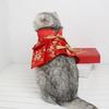 Katze Chinesisches Neujahr Kostüm Umhang Frühlingsfest Hundeumhang Verkleidung Kleidung Festkostüm Foto Outfit für Haustiere