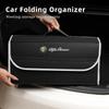 Auto Weiche Filz Aufbewahrungstasche Organizer Faltbarer Kofferraum Für Giulia Stelvio Giulietta 156 159 147 Mito Tonale Brera Disco V