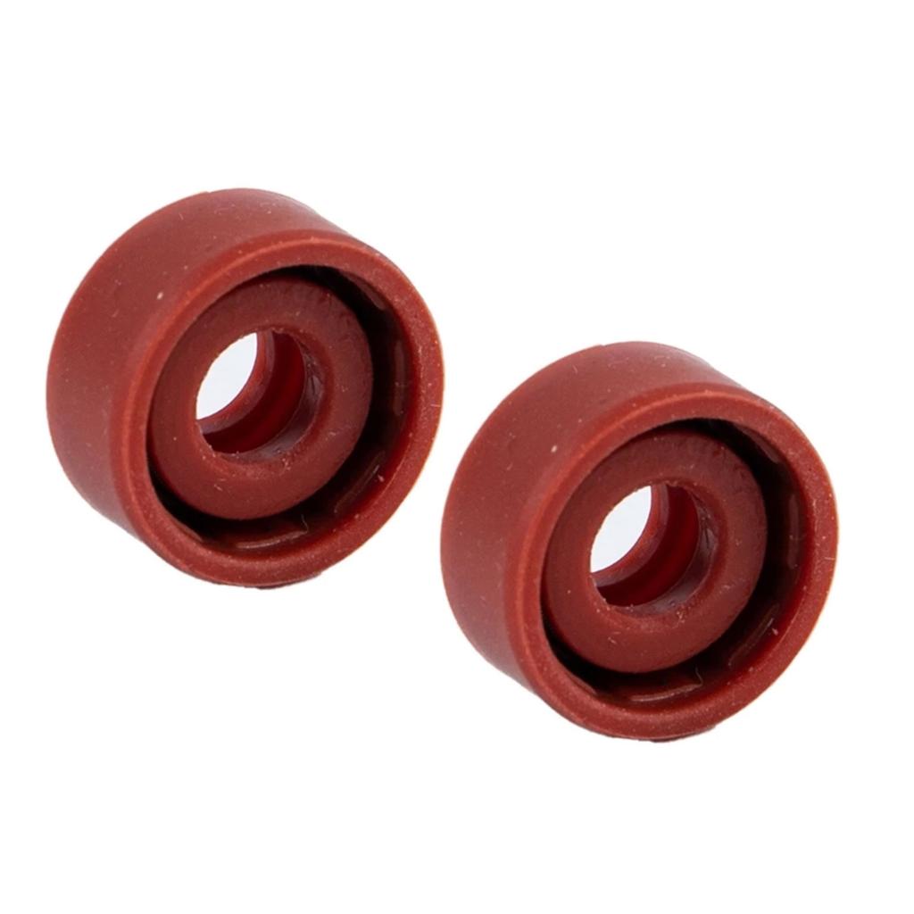 2PCS Bread Machine Seal Rings Oil Seals High Temperature Resistant Plastic Texture Suitable for Home and Commercial Use