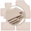 PREMIUM Beige Floor Mats For: Suzuki Ignis III Hatchback 2015-