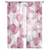 Butterflies Beautiful Sheer Curtains For Living Room Window Transparent Voile Tulle Curtain Bedroom Drapes Home Decor