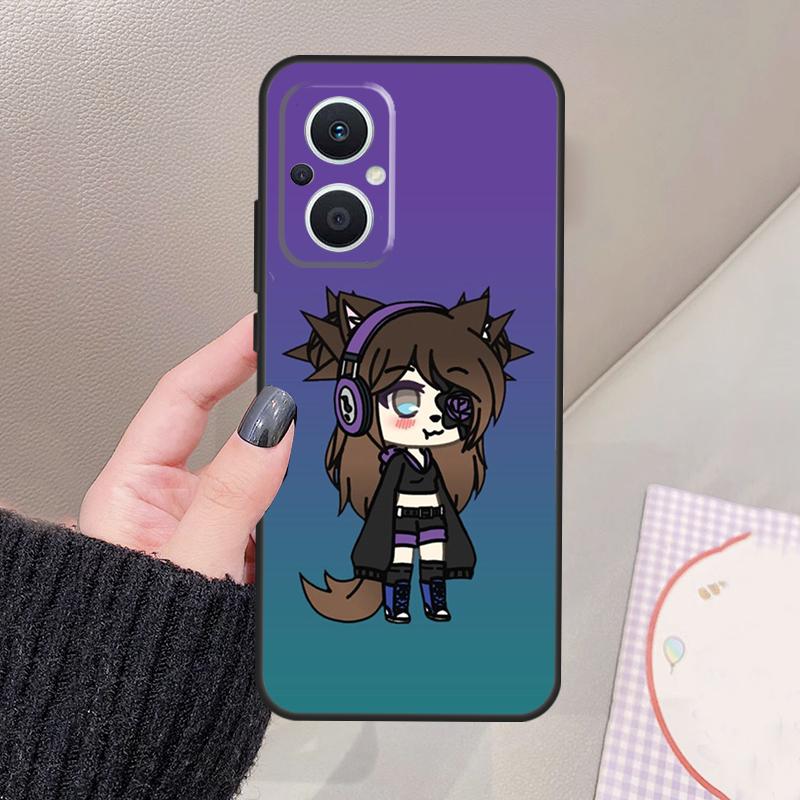 Gacha Life Game Funda For OPPO Reno 13 11 12 14 Pro 13F 14F 12F 11F 7 8 Lite OPPO Find X5 X6 X8 X9 Pro Case