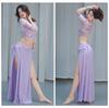 Oriental Mesh Print Belly Dance Performance Dress Set for Women