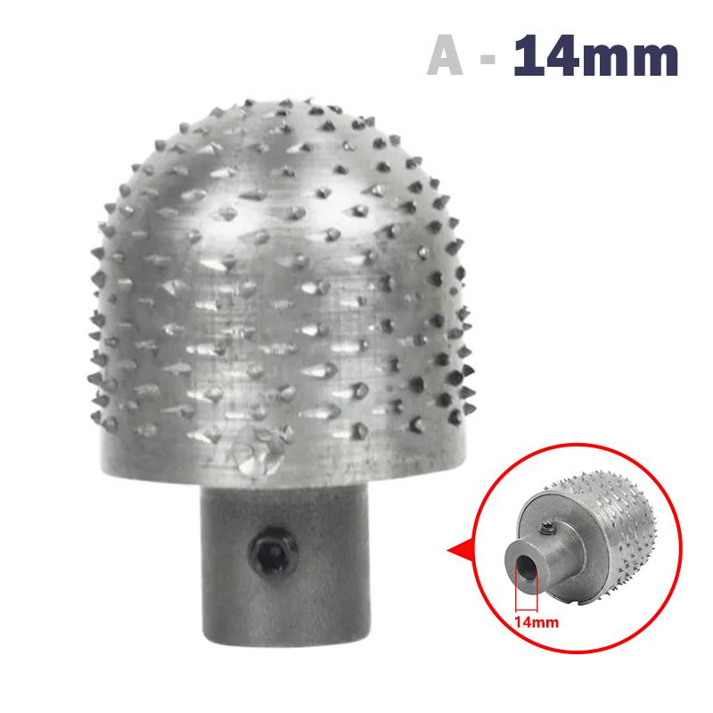 Elektrischer Kokosnussraspler Kopf Ersatz Schwerlast 12/14mm Kokosnussraspler Kopf Rolle Granate Modell Kokosnussraspler Maschine Kopf