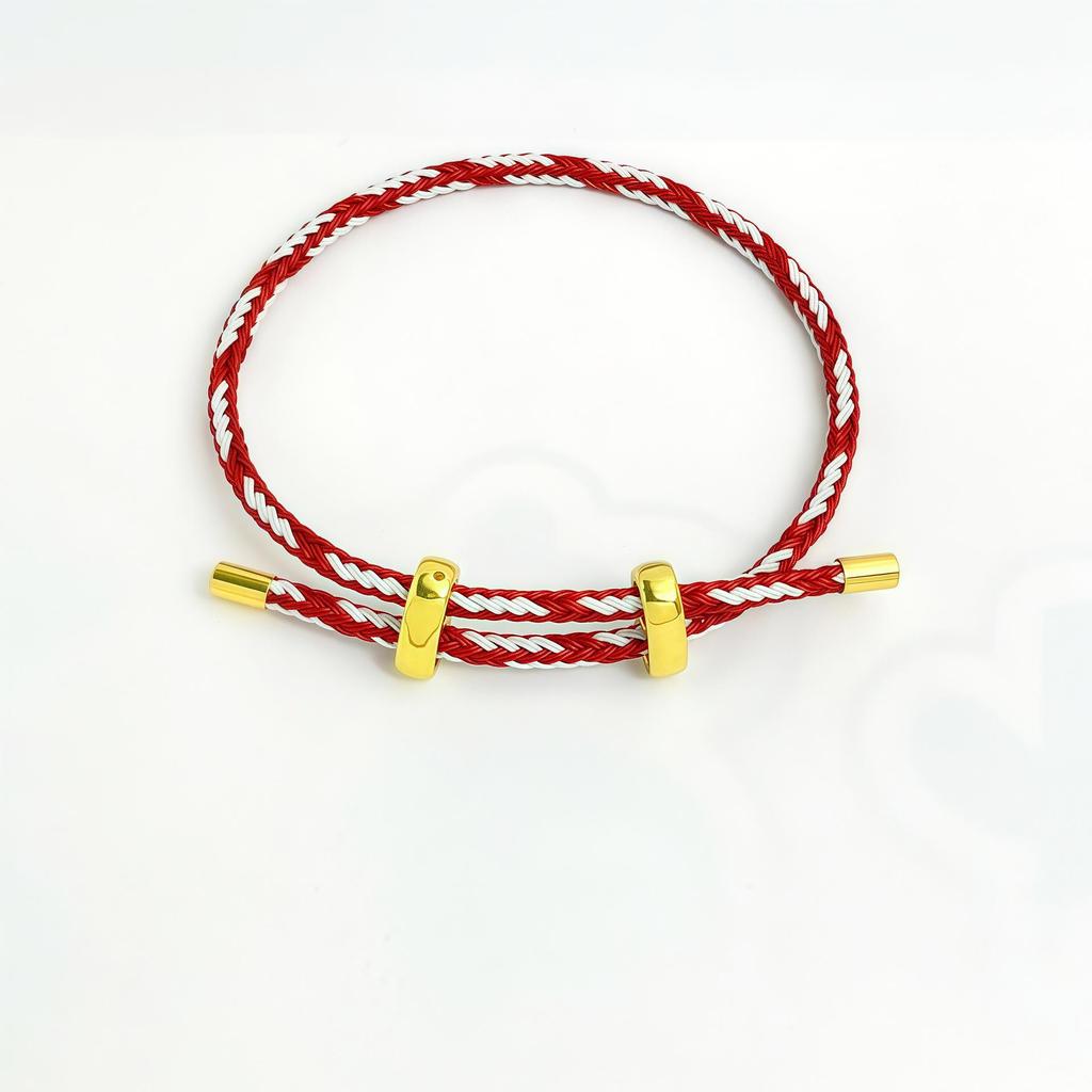 DIY Verstellbares Perlenarmband aus Stahldraht mit 8-Figur-Schnalle