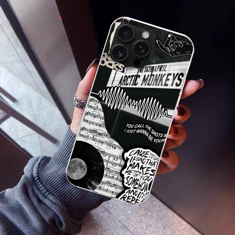 Arctic M-Monkeys Special Offer Phone Case For iPhone 17 Air 11 13 Mini 14 15 Plus 16 12 Pro Max 16E SE 7 8 Pattern Soft TPU Back