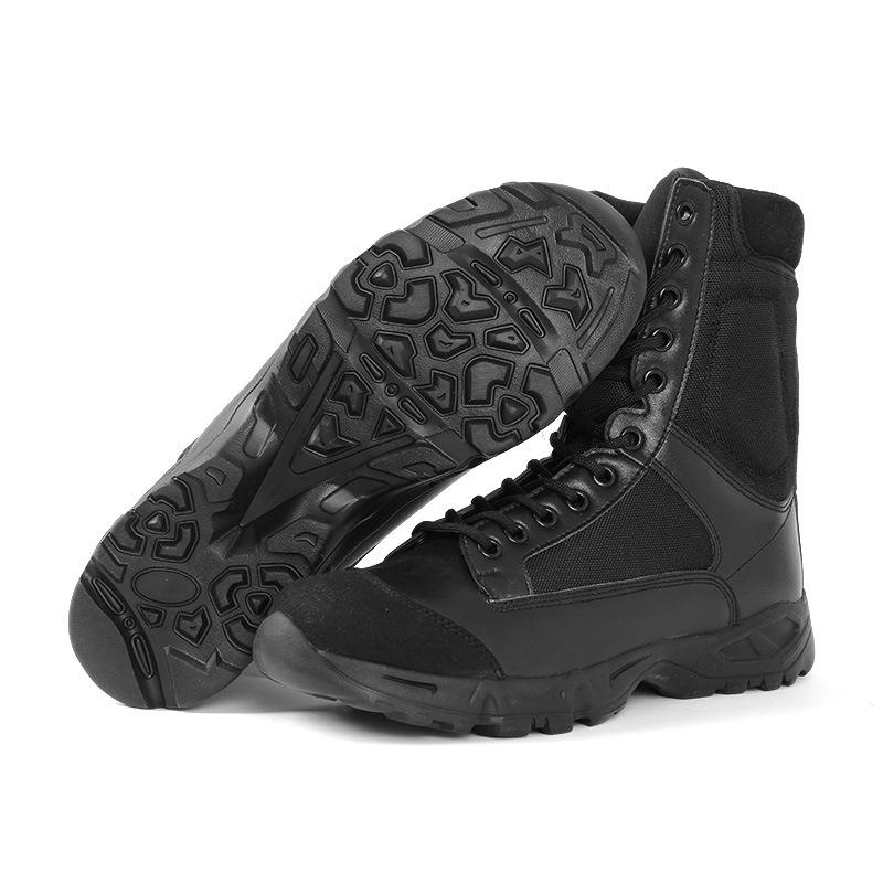 Fashion Black Hiking Shoes Trekking Boots Military Men Tactical Combat Army Ankle Boot Shoes Men's Sneakers Hunting Working Shoe Man