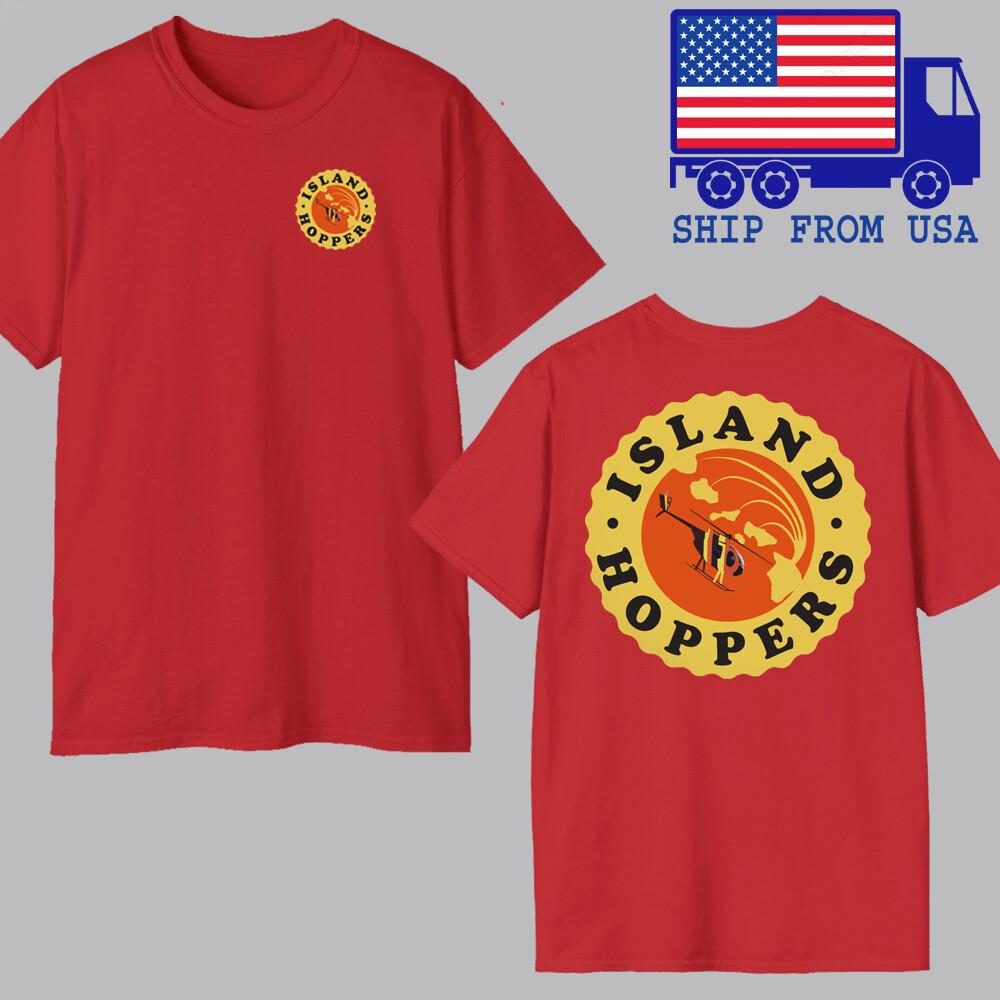 

Island Hoppers Magnum PI Movie Men#039;s Red Size S5XL Unisex T-Shirt XL