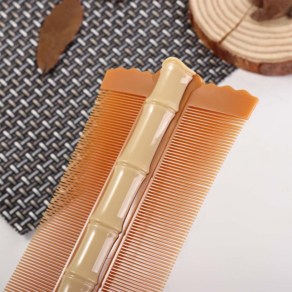 Sided Narrow Fine Tooth Lice Flea Remove Hair Accessories Women Hair Comb Hair Lice Comb Hair Styling Tool Handle Hair Brush