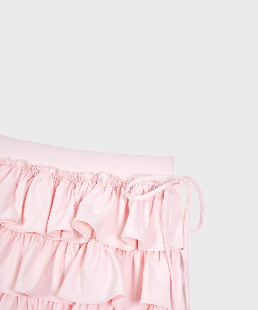 Alkialka Ballet Layered Skort (Light Pink)