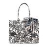 2023 Women's Large Capacity Embroidery Tote Bag – Cotton Linen Canvas Shoulder Handbag