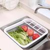 Foldable Dish Rack Space Saving Countertop Organizer Foldable Cutlery Rack Portable Kitchen Storage Drying Solution