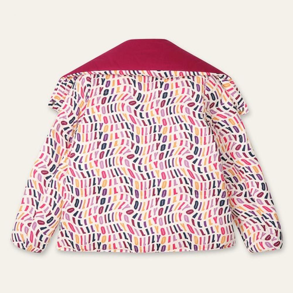 Oilily Reversible Pattern Down Jacket Owdfajp007