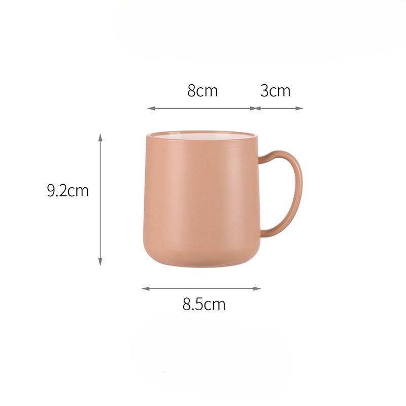 

High-appearation-level Couple Mouthwash Cups, Toothbrush Cups, Thickened Bathroom Washbasin Cups, Student Brushing Cups 350ml