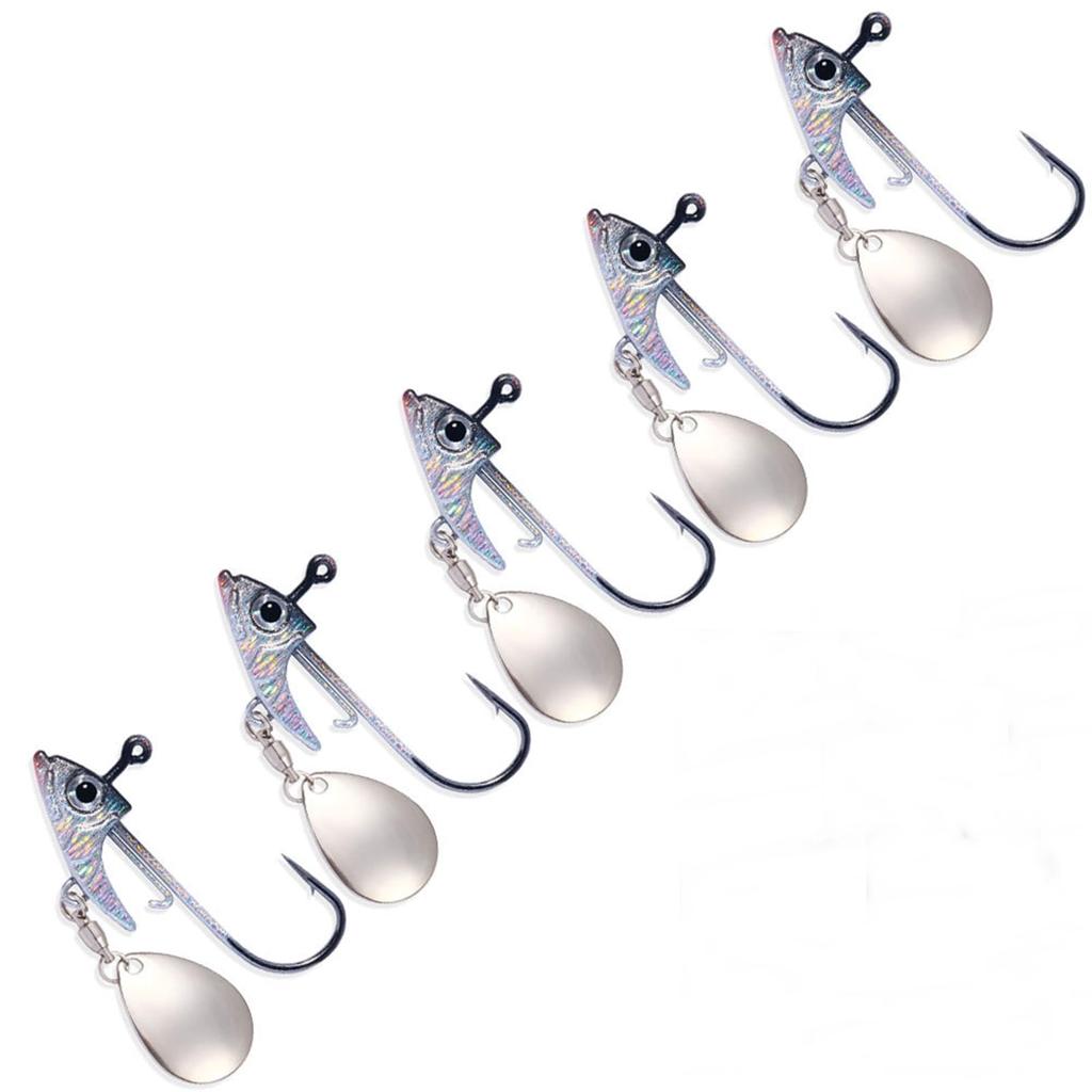 "SCGEHA" Seabass Lure, Flounder, Jig Head, Root Fish, Rockfish and
