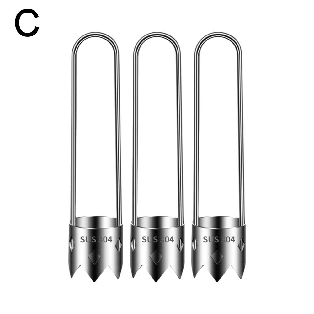 Fruit Corer Red Bell Peppers Cutter Pepper Seed Remover Tool, Bell Pepper Corer Tool For Vegetables Fruit Corer Kitchen Gad Z5K5
