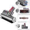 Mini Turbine Nozzle for Dyson V7 / V8 / V10 / V11 / V15 Vacuum Cleaner, Quick Release Brushroll for Sofa, Car Seat, Armchair, Removes Dust Mites and