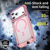 For iPhone 17 Pro Max Case Skin Touch TPU+PC Phone Cover with C-type Magnetic Ring
