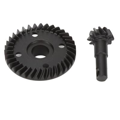 35T 10T RC Steel Diff Gear Metal Helical Diff Ring Pinion Gears Overdrive for 1/10 RC Crawler