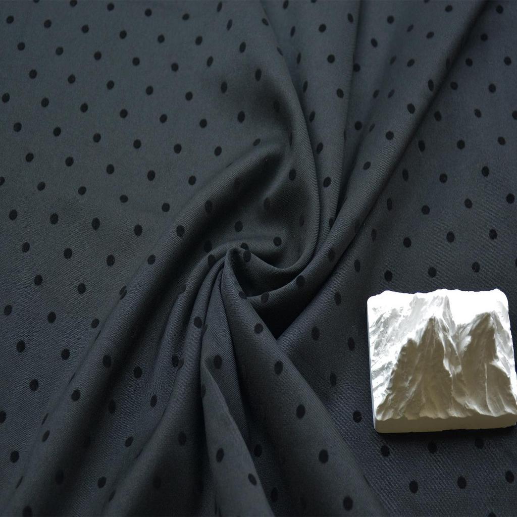 Casual Fashion Women's Fabric: Woven Solid Color Bow Heart Dot & Plum Blossom Flocking for Hair Accessories