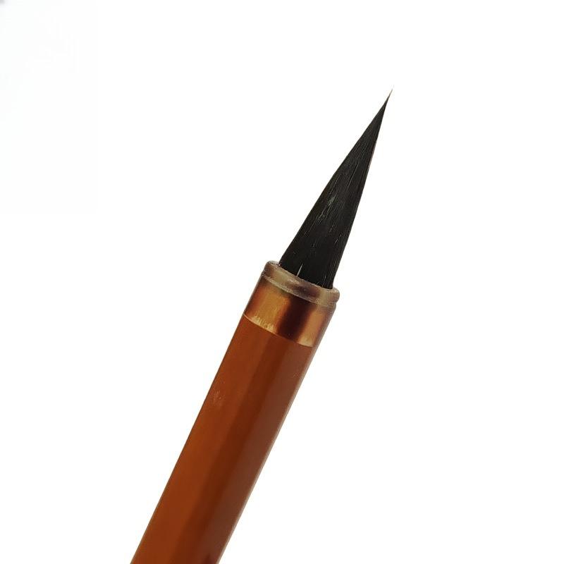 Black Tip Purple Brush Small Script Brush Professional Grade Small Script Pen Thin Gold Body Work Pen Hook Line Brush Set