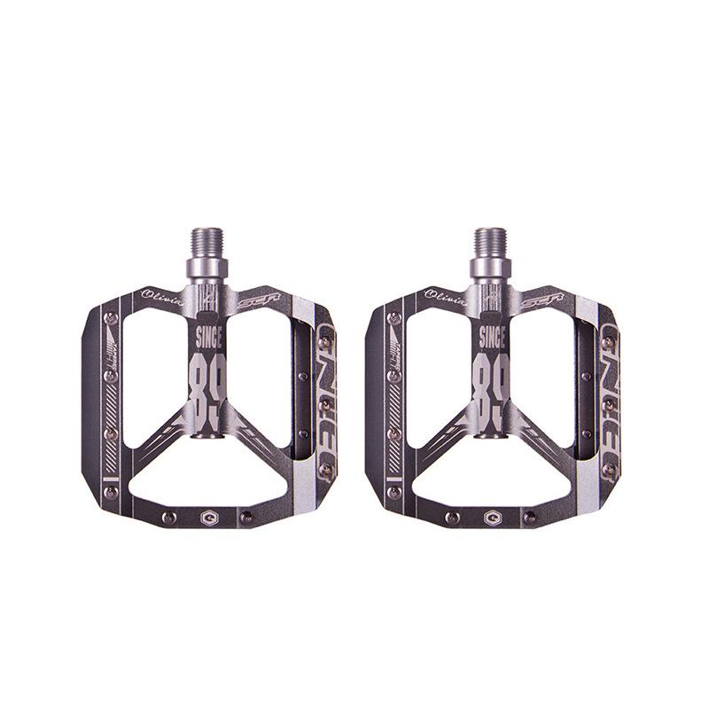 1pair  Bicycle Pedal Anti-slip Ultralight Aluminum Alloy MTB Mountain Bike Pedal Sealed Bearing Pedals Bicycle Accessories Parts